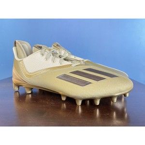 Adidas Adizero Scorch Gold/Black Football Cleats Men’s Size 13 GZ0412